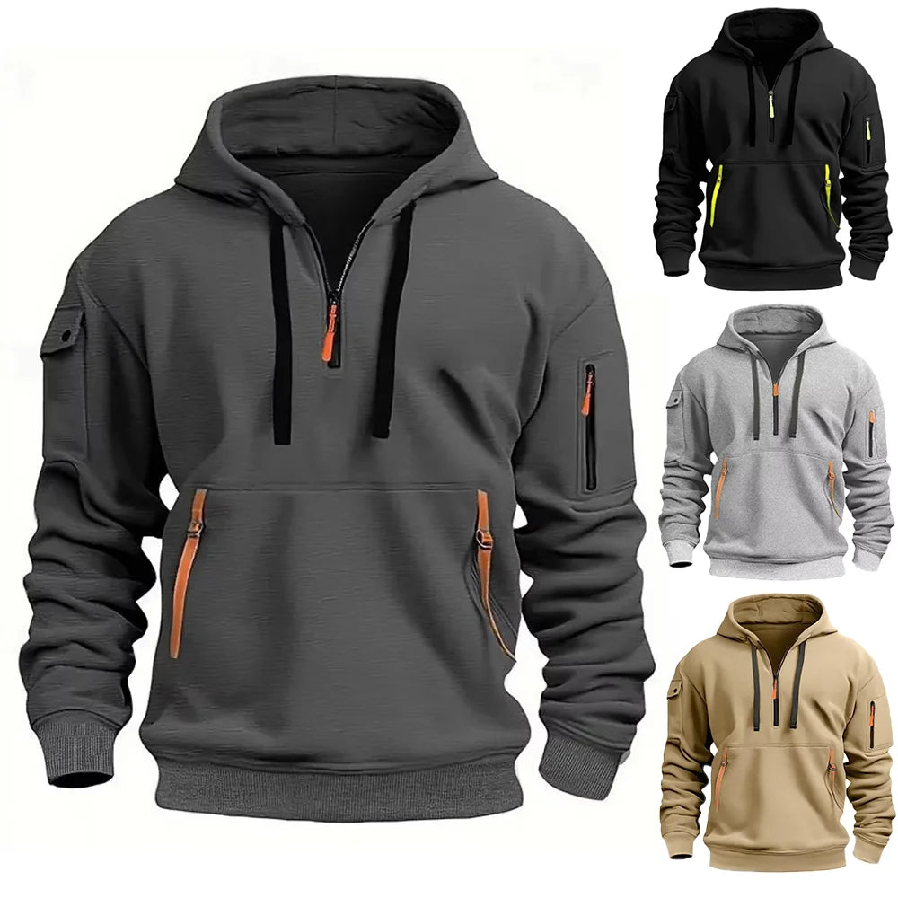 Men's Casual Hooded Sweatshirt